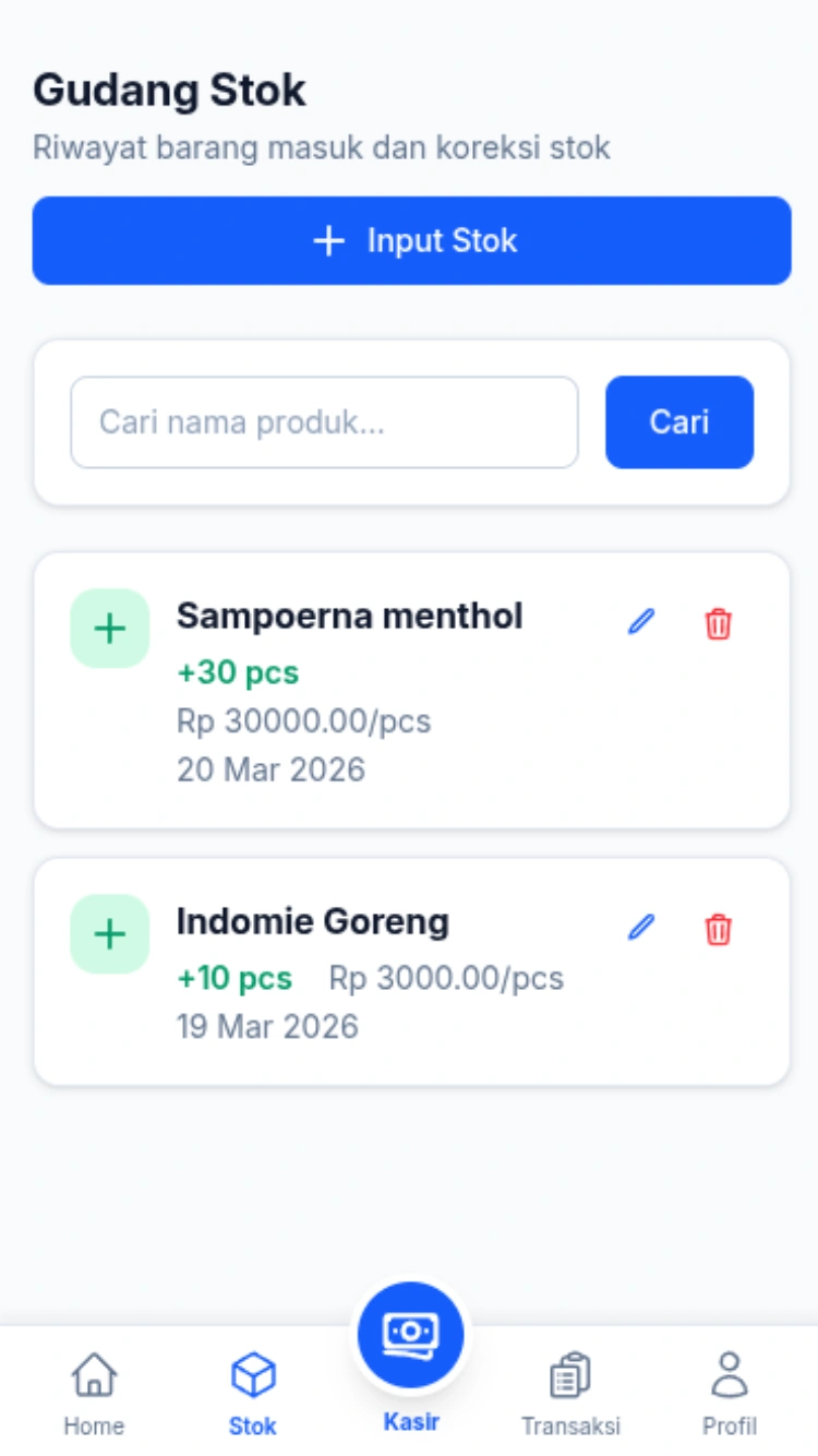 POS Dashboard Preview