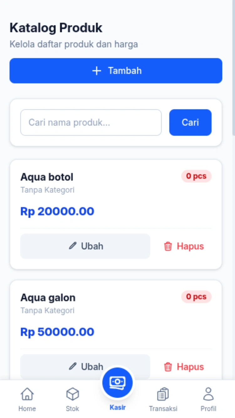POS Dashboard Preview