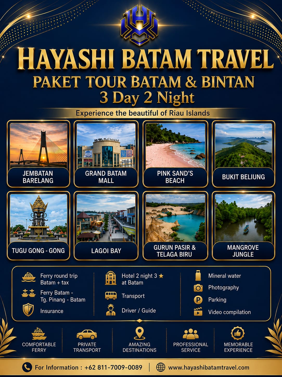 Private Trip Batam & Bintan 3D2N - 4 Pax