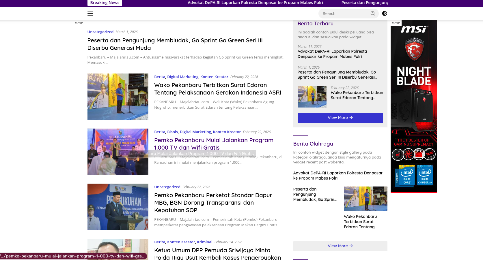 Majalah Riau