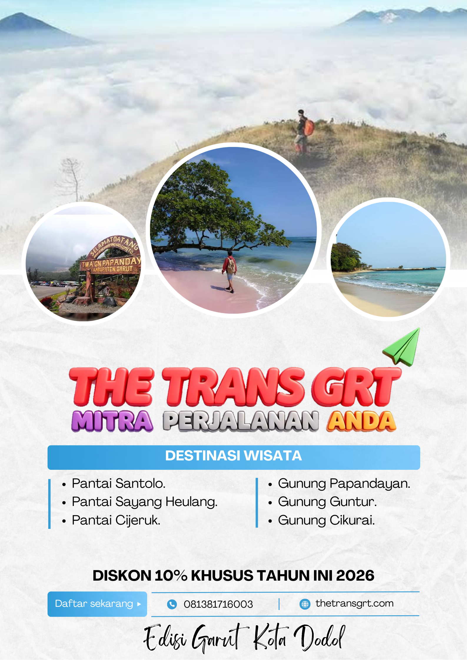 AGEN TRAVEL THE TRANS GRT
