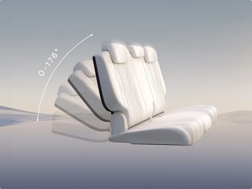 Adjustable power headrest and backrest: Unique in its class