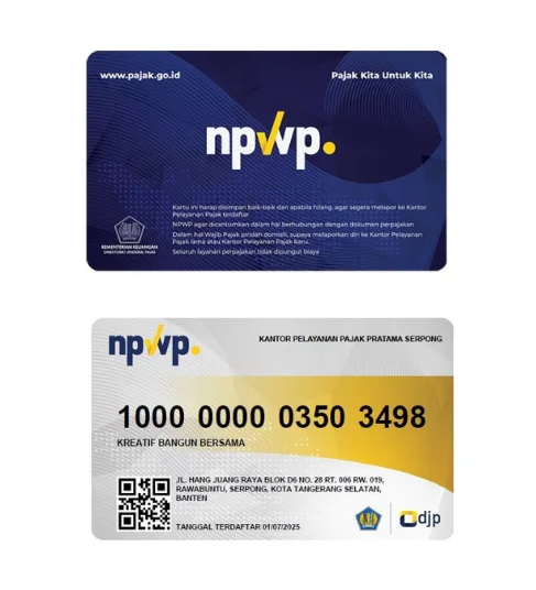 Nomor Pokok Wajib Pajak