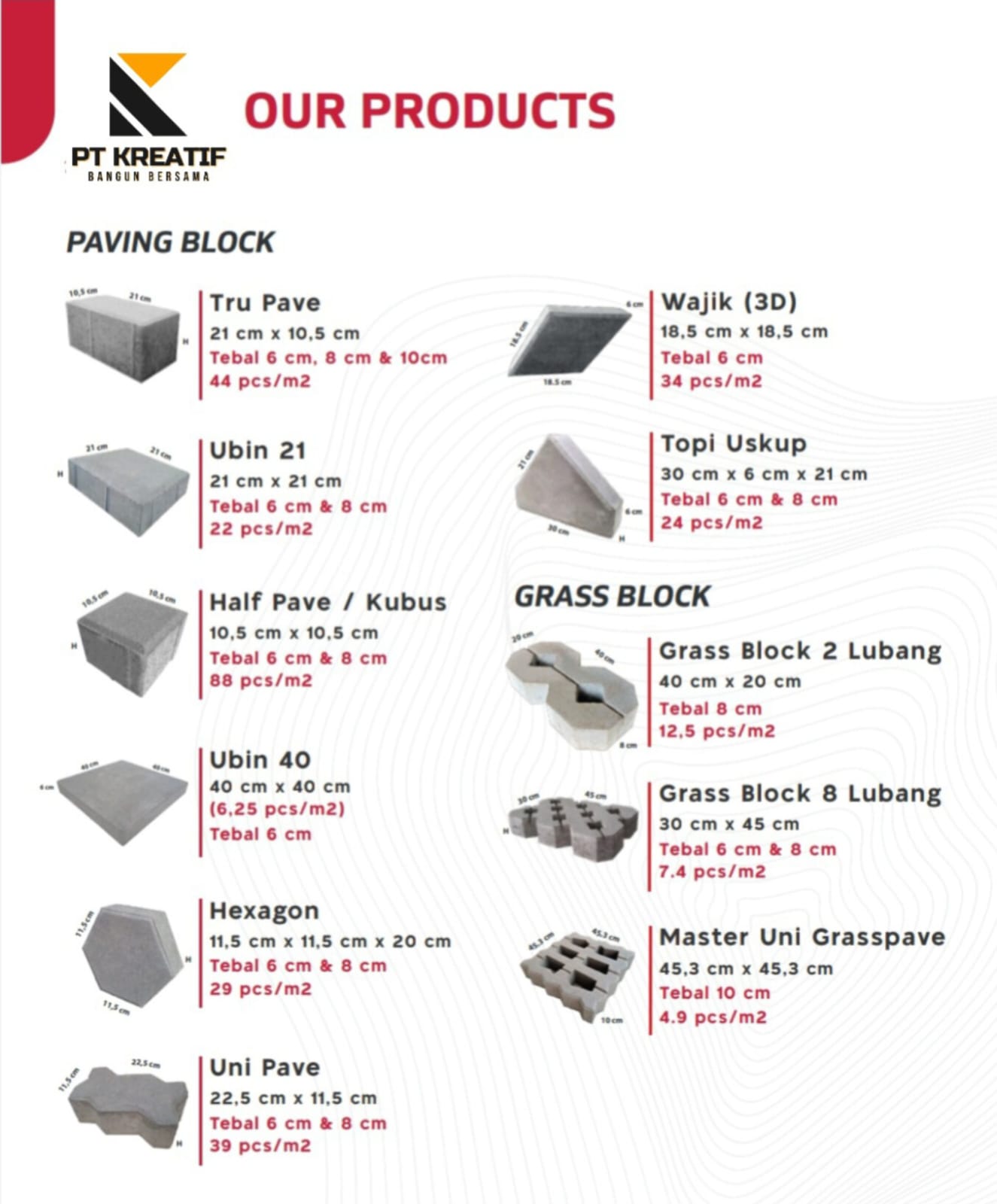 Paving Block Bata