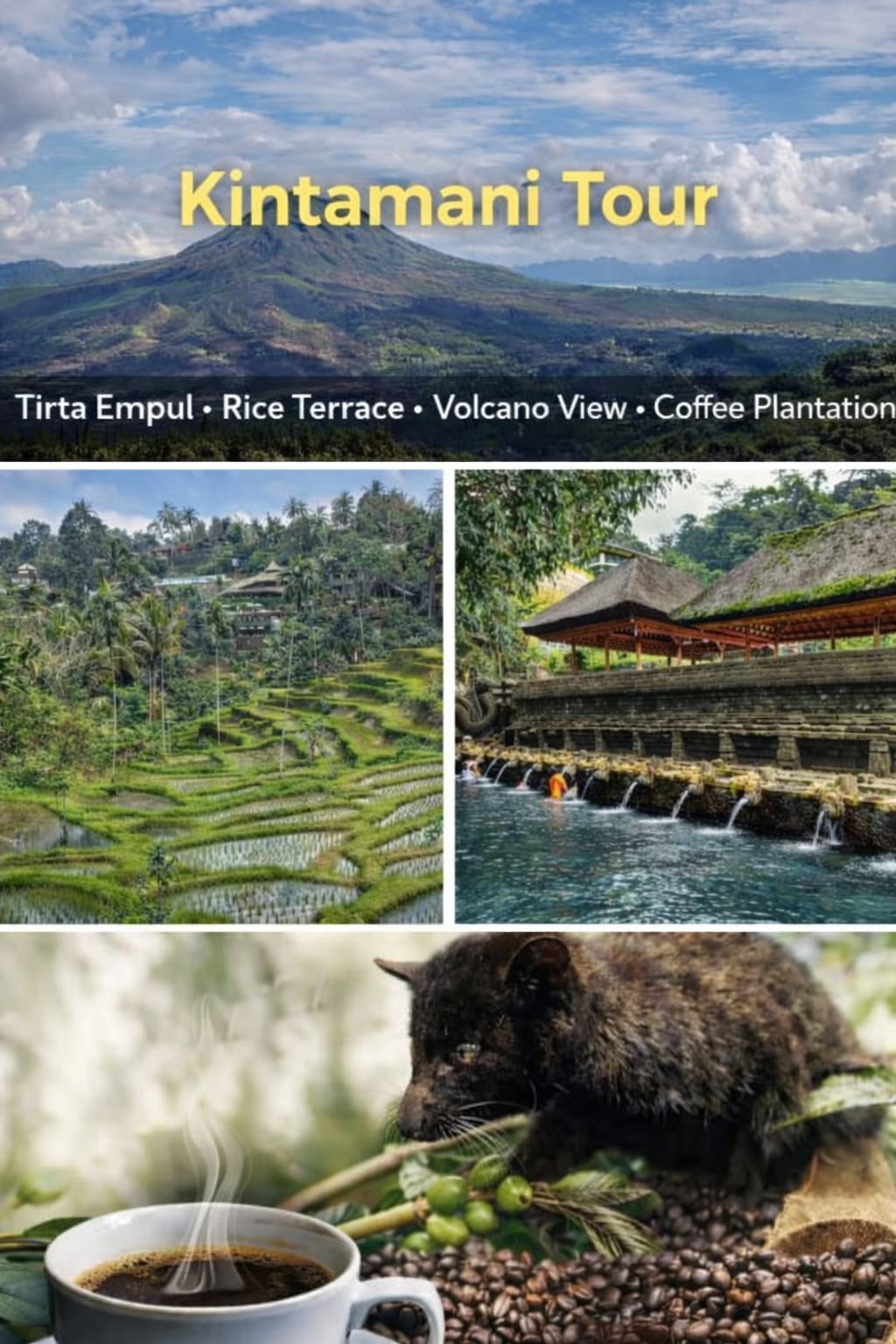 Kintamani Volcano Tour – A Journey Through Bali’s Natural Beauty & Culture